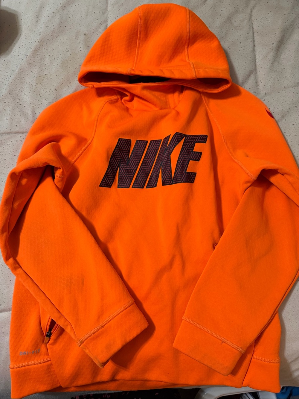 Nike Orange Hoodie